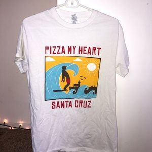 Santa Cruz Pizza My Heart shirt